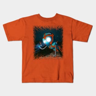 Robot and Butterfly Kids T-Shirt